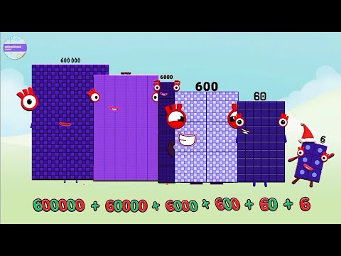 NUMBERBLOCKS ADDITION OF BIG TO SMALL NUMBERS @educationalcorner110 |Math for kids