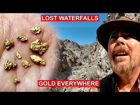"I Found GOLD Nuggets Hidden in Lost Desert Waterfalls"