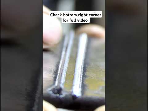 Laser welder Destructive Test. #laserwelder #laser #welding #x1pro