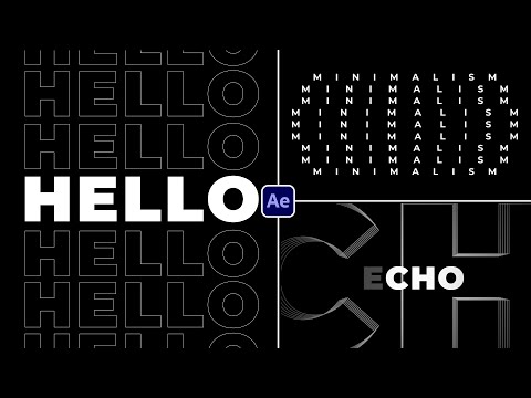 3 Conceptual Title Minimalism Techniques in After Effects