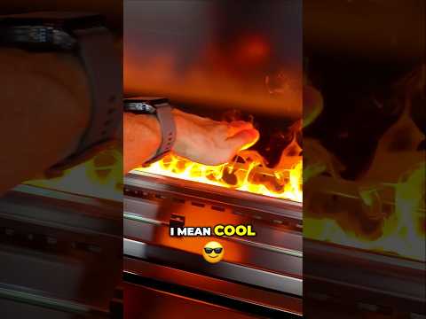 Water vapor fireplace? 🔥