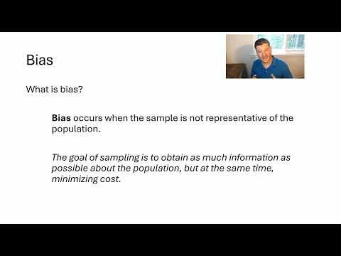 What is Statistics? - Sampling and Bias
