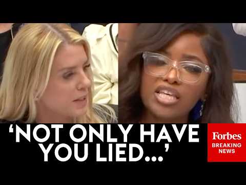 MUST WATCH: Jasmine Crockett Absolutely Unloads On Pam Bondi To Her Face—Then Bondi Responds