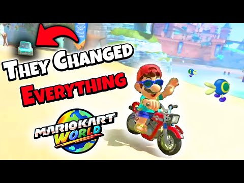 Mario Kart World Tracks are a MASSIVE Change!
