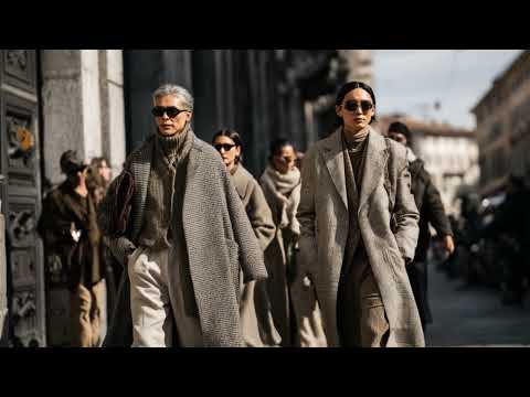 Milan February Street Style with Refined Luxury Silhouettes