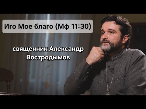 "Иго Мое благо" (Мф 11:30). Священник Александр Востродымов в прямом эфире!