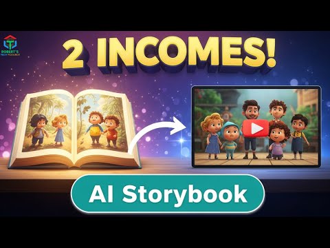 1 AI Kids’ Book → 2 Passive Incomes | Amazon KDP + YouTube Guide