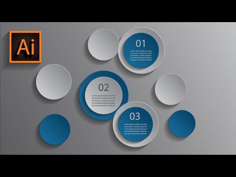 Illustrator CC Tutorial 3D Graphic Design Infographic Design template 4k ultra hd