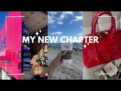 MOVING VLOG | MY NEW CHAPTER, LOUIS VUITTON ALMA GM UNBOXING📦✨🛍