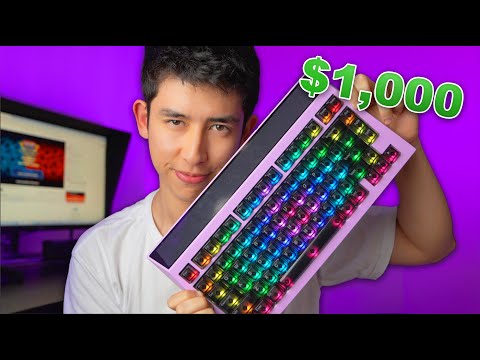 ASMR Typing On A $1,000 Keyboard...