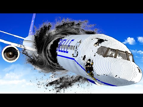 BLACK HOLE CAUSES PLANE CRASH! (Teardown)