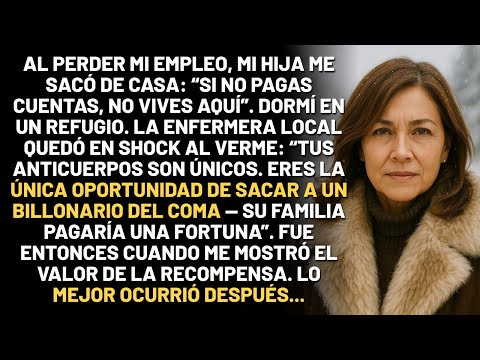 Mi hija me echó de la casa durante una tormenta de nieve. Hasta que descubrí que valía millones...