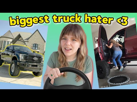 BIG TRUCKS ARE THE WORST. I am their #1 hater.