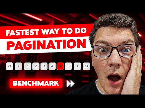 Cursor Pagination is the FASTEST - But you can't use it if...