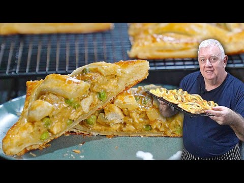 Chicken Curry Hand Pies with a Creamy Twist – The Ultimate Flaky Snack!