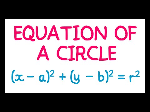 Equation of a Circle