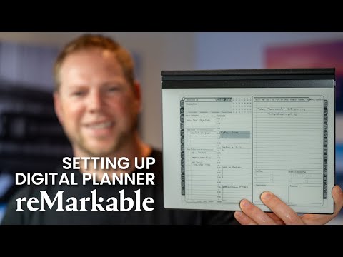 Setting Up Digital Planner on reMarkable 2 and reMarkable Paper Pro
