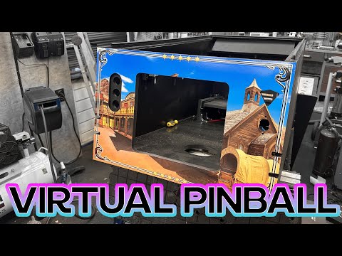 VIRTUAL pinball machine update1: the project has FINALLY begon 😍