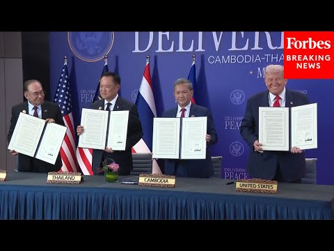 FULL REMARKS: President Trump Participates In Cambodia-Thailand Peace Deal Signing