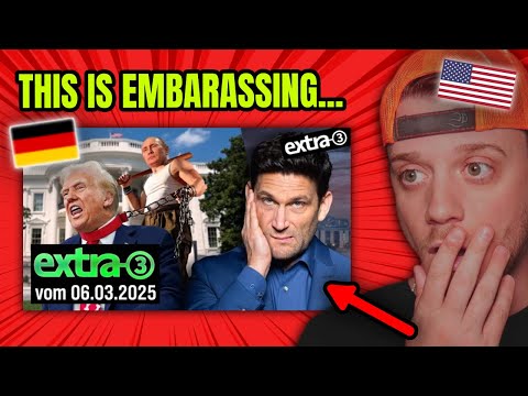 German News Makes Fun of Donald Trump (American Reaction)