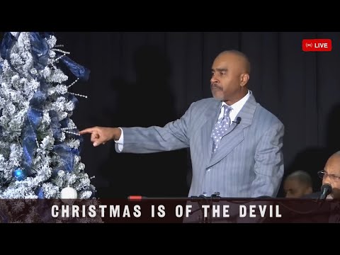 Pastor Gino Jennings Broadcast [December 24, 2025]...🔴Christmas Is Of The DEVIL (Truth Of God)