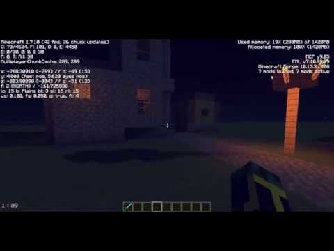 Minecraft Shaders Test: i3-3227U + Intel HD Graphics 4000 (30+ FPS)