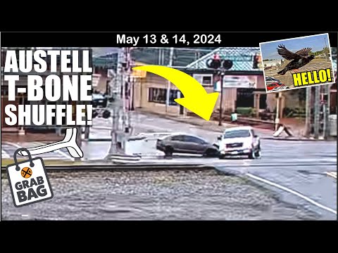 AUSTELL T-BONE SHUFFLE! FLYING AMTRAK! TAMORA STAPLE HURST CO-OP CAR! 2 CABOOSE, RAINIER RAIL ENG