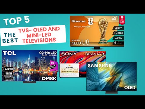 📺 Top 5 Best TVs of 2025! We rank the best OLED and Mini LED televisions for gaming, movies, and br