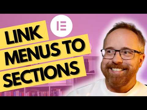 How to link WordPress Menu Items to Elementor Sections (Elementor Menu Anchor)
