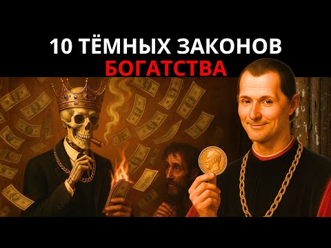 10 ЗАПРЕЩЁННЫХ ЗАКОНОВ МАКИАВЕЛЛИ ДЛЯ ЭЛИТНОГО БОГАТСТВА — ТЫ ОСТАНЕШЬСЯ БЕДНЫМ, ЕСЛИ НЕ ПРИМЕНИШЬ