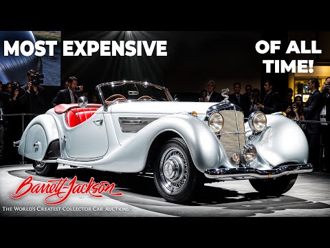10 Most EXPENSIVE Cars EVER Auctioned At Barrett Jackson