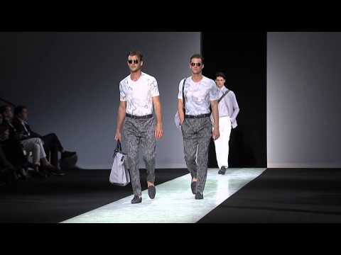Giorgio Armani - 2014 Spring/Summer Menswear Fashion Show