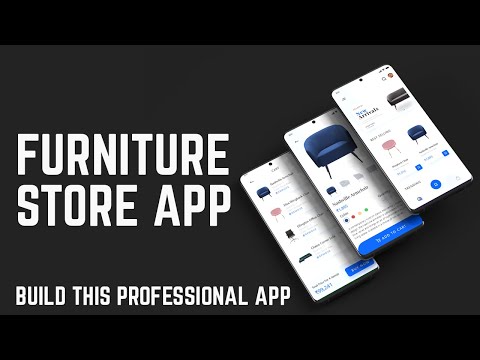 Furniture Store App - Build professional Android App UI