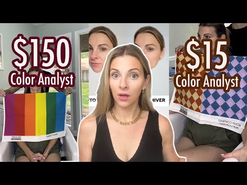 I Hired a $150 Color Analyst and a $15 Color Analyst to tell me my Color Season