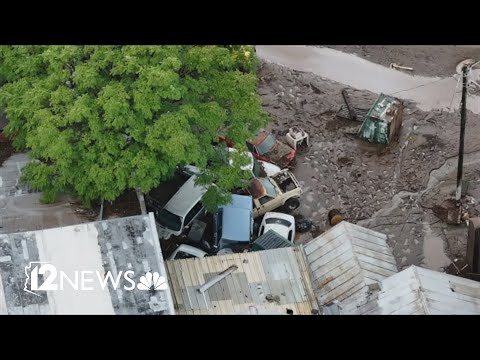 Homes and businesses destroyed, several missing after flooding in Gila County