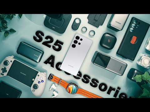 16 BEST Accessories for Samsung Galaxy S25