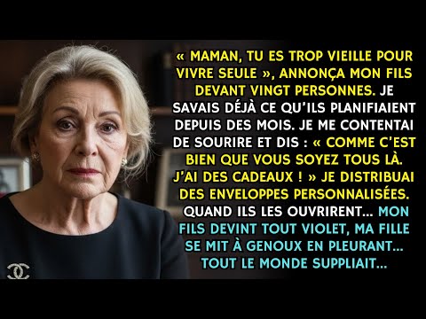 Mon fils m’a traitée de vieille… Mais les 7 enveloppes rouges que j’ai offertes ont tout détruit…