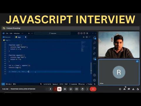 𝐅𝐑𝐄𝐒𝐇𝐄𝐑'𝐒 𝐉𝐚𝐯𝐚𝐬𝐜𝐫𝐢𝐩𝐭 𝐈𝐧𝐭𝐞𝐫𝐯𝐢𝐞𝐰 𝐍𝐨-𝟐