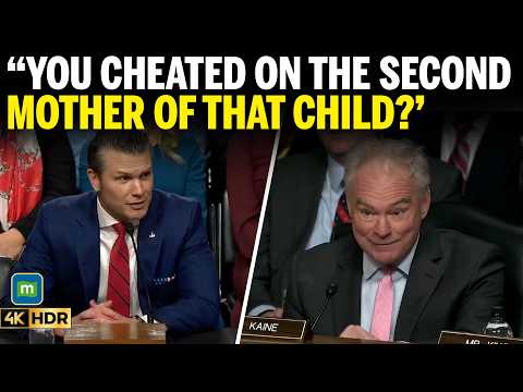 ‘What Happened at That Hotel?’ Tim Kaine Confronts Hegseth in Viral Hearing!