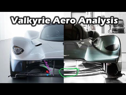 Aston Martin Valkyrie - Aero Update Analysis and Comparison