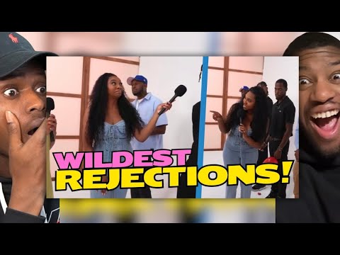 Single Guys First Reaction To - The WILDEST REJECTIONS on Pop the Balloon!!