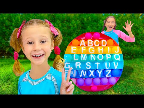 Nastya ve arkadaşları yaz hikayeleri ve Pop It yarışması