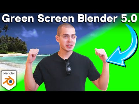 How to Green Screen in Blender 5.0 (Tutorial)