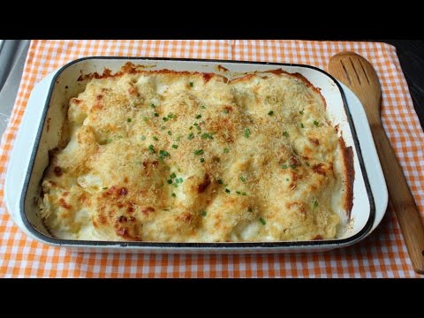 Truffled Cauliflower Gratin - Creamy Cauliflower Side Dish with Truffles