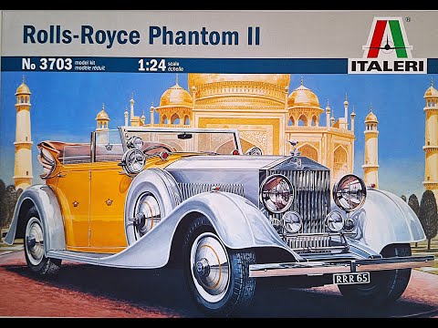Rolls Royce Phantom II Italeri 1/24 Full Video