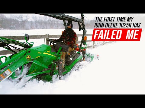 THE 1025R FAILED ME! THERE'S A FIRST TIME FOR EVERYTHING! 😔