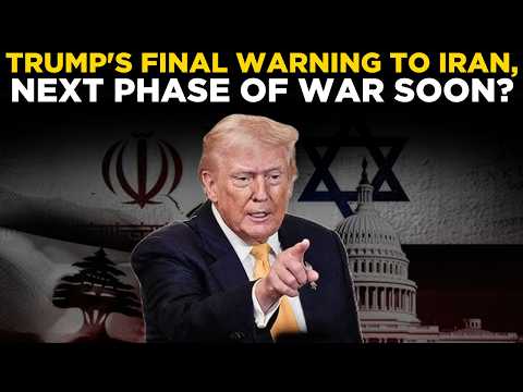 TRUMP IRAN ULTIMATUM LIVE | President Vows to Open Strait of Hormuz 'With or Without' Iran