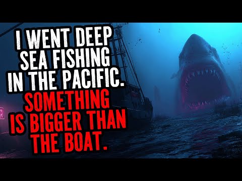 I Went Deep Sea Fishing In The Pacific. Something Is Bigger Than Our Boat.