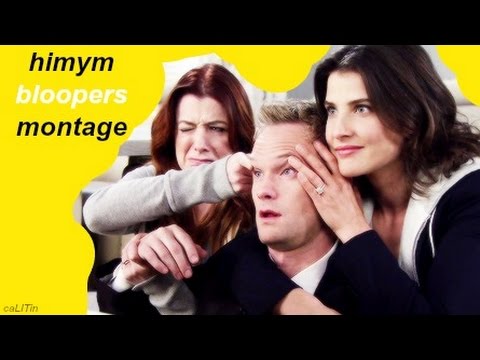 the biggest how i met your mother bloopers montage! | caLITin