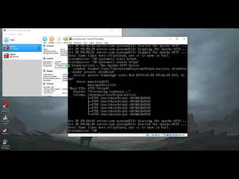 How to setup Apache (httpd) Web server on Redhat